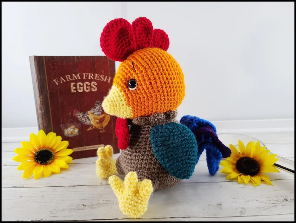 rooster crochet pattern