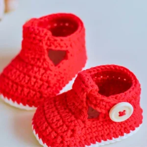 Crochet Baby Booties image