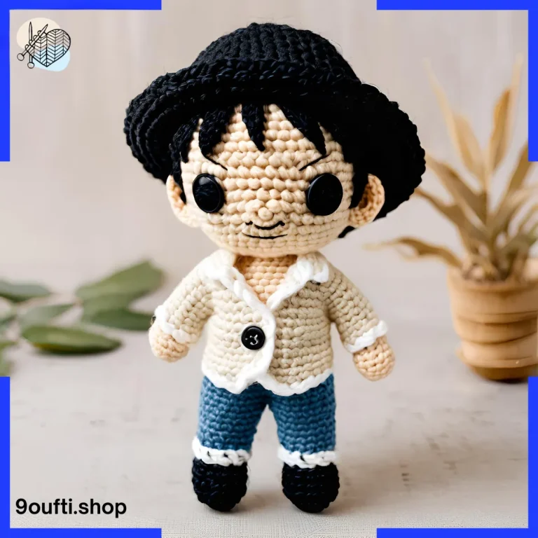 Little Adventurer Luffy crochet pattern