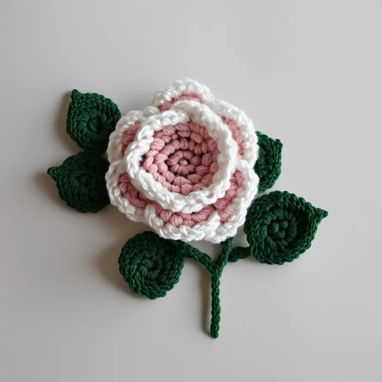 crochet Rose pattern