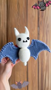 crochet bat