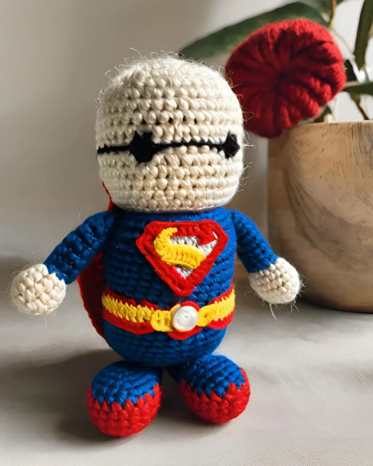 SUperman crochet pattern