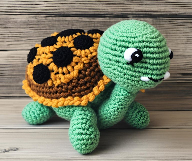 crochet turtle