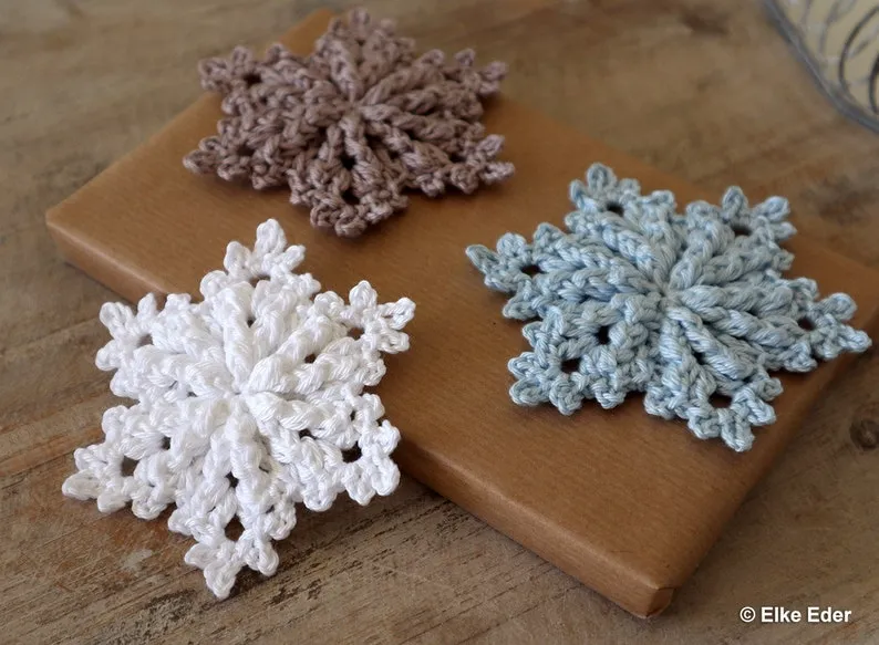 Crochet Snowflake Pattern