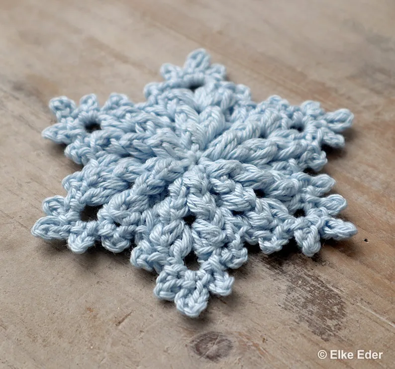 Crochet Snowflake Pattern