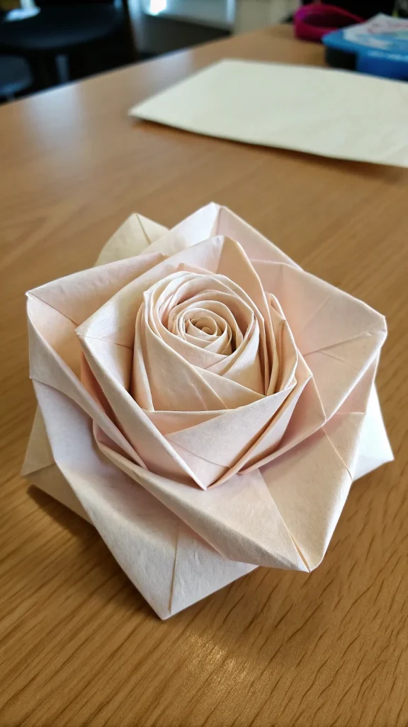 Classic Simple Origami Rose