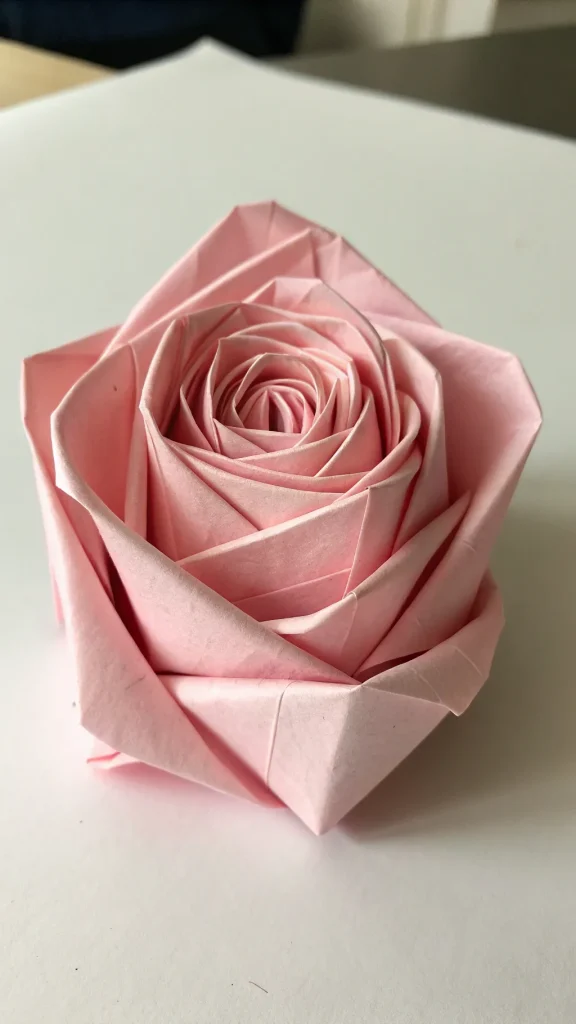 Classic Simple Origami Rose