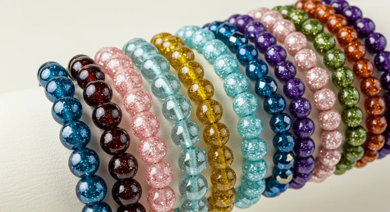 Glass Bead Bracelets Elevate Your Style with These Beauties